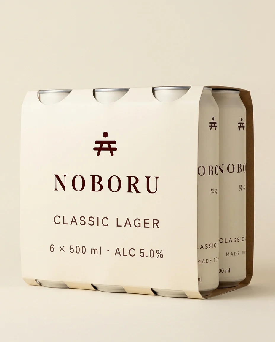 Noboru Classic six-pack of 500 ml cans